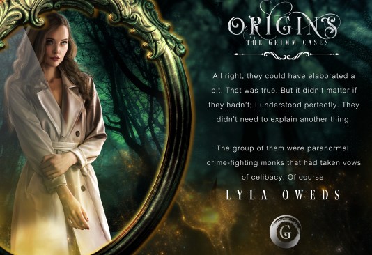 Trail through a mysterious dark old forest in fog. Autumn