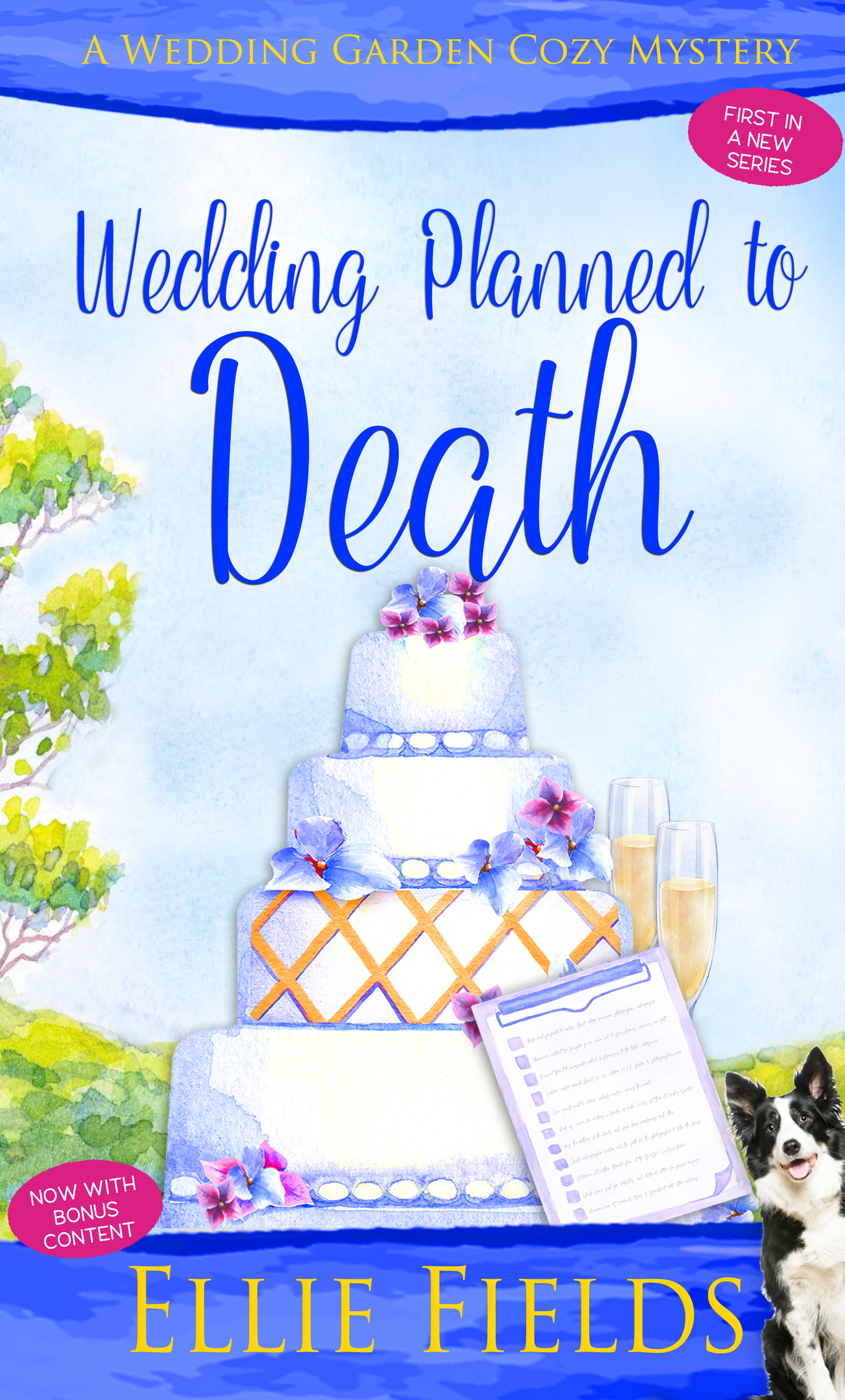 WEDDING PLANNED TO DEATH COVER
