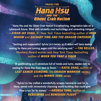 Hana Hsu author blurbs